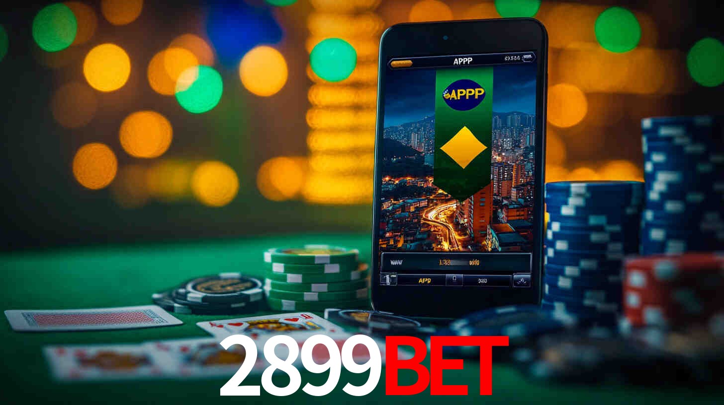 Interface do App 2899BET